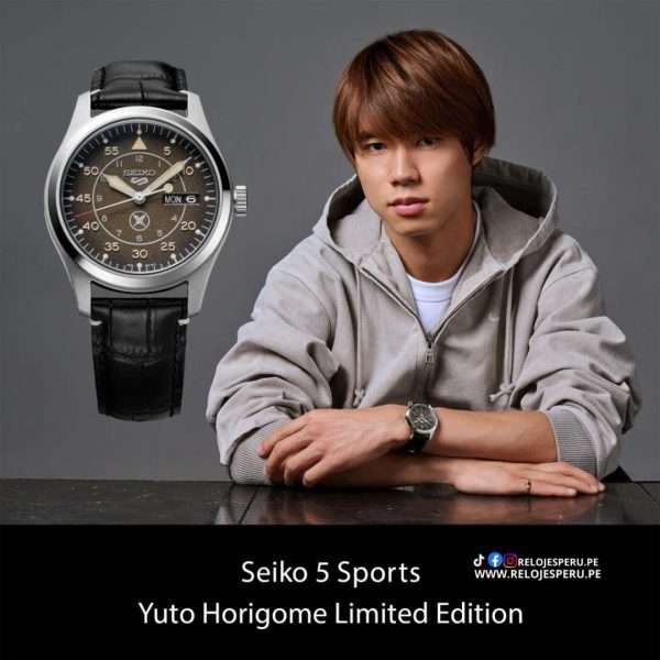 SEIKO 5 SPORTS X YUTO HORIGOME SRPL31K1 EDICION ESPECIAL - Imagen 2