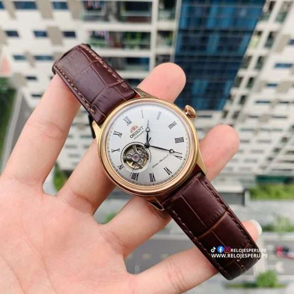 ORIENT CLASSIC ENVOY CORAZON ABIERTO AUTOMATICO TAG00001S0 - Imagen 2