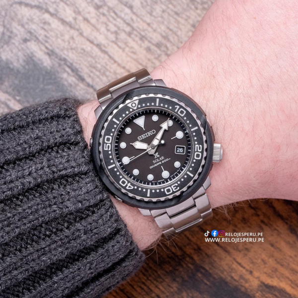 Seiko Prospex Tuna Sea Solar Diver's 200M SNE497P1 - Imagen 3