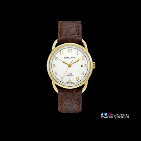 Bulova Commodore Joseph Bulova 97B189 Automatico Edicion Limitada 350pcs FABRICADO EN SUIZA