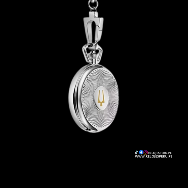 Bulova - Reloj Bolsillo Automático Clásico 96A309 - Imagen 2