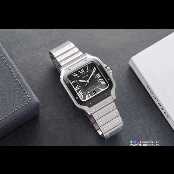 CARTIER SANTOS AUTOMATICO WSSA0037 (SEMI NUEVO DE LUJO) - Imagen 3