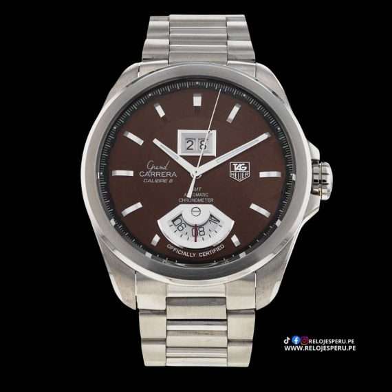 TAG HEUER AUTOMATICO GRAND CARRERA GMT WAV5113 (SEMI NUEVO DE LUJO)