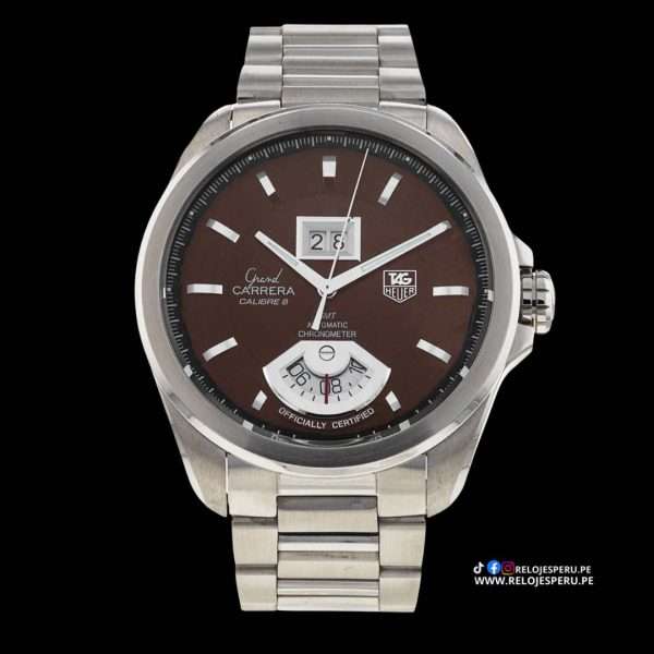 TAG HEUER AUTOMATICO GRAND CARRERA GMT WAV5113 (SEMI NUEVO DE LUJO)