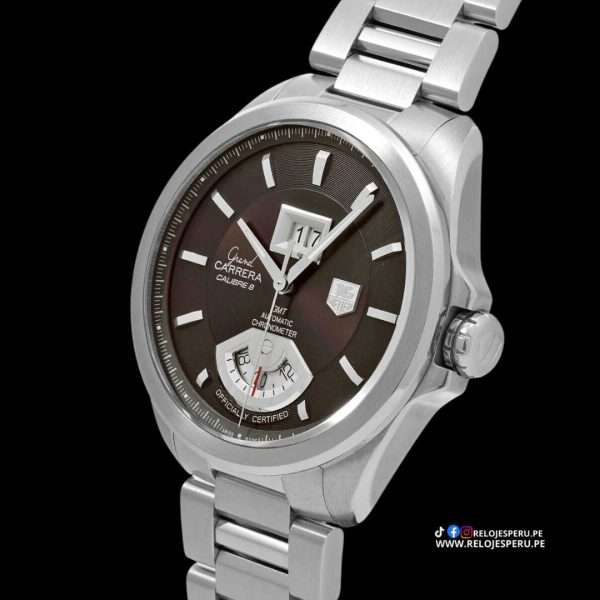 TAG HEUER AUTOMATICO GRAND CARRERA GMT WAV5113 (SEMI NUEVO DE LUJO) - Imagen 2
