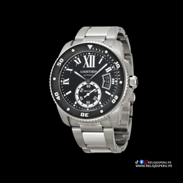 CARTIER CALIBRE DE CARTIER DIVER AUTOMATICO W7100057 (SEMI NUEVO DE LUJO)