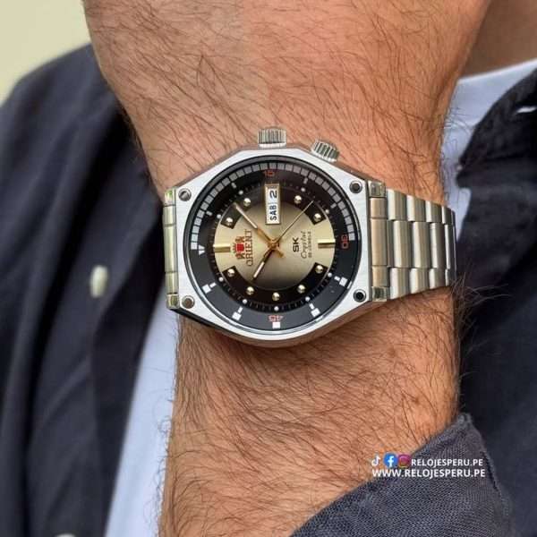 ORIENT AUTOMATICO ESFERA CHAMPAGNE RA-AA0B01G - Imagen 2