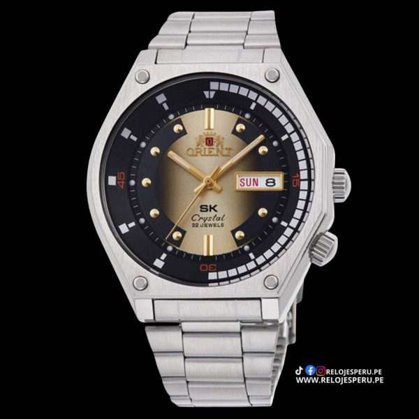 ORIENT AUTOMATICO ESFERA CHAMPAGNE RA-AA0B01G