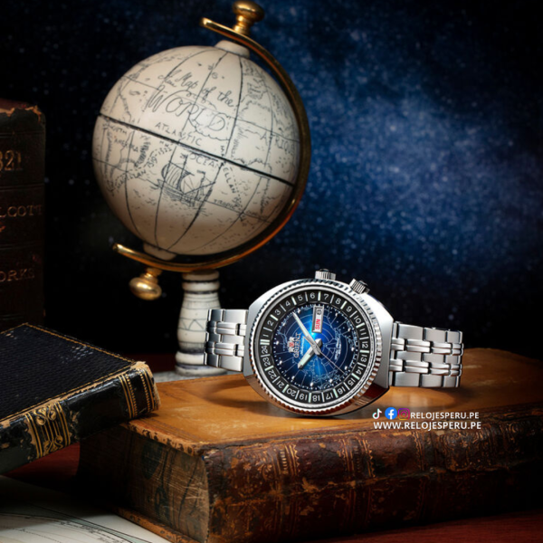 ORIENT REVIVAL WORLD MAP AUTOMATICO RA-AA0E03L - Imagen 3