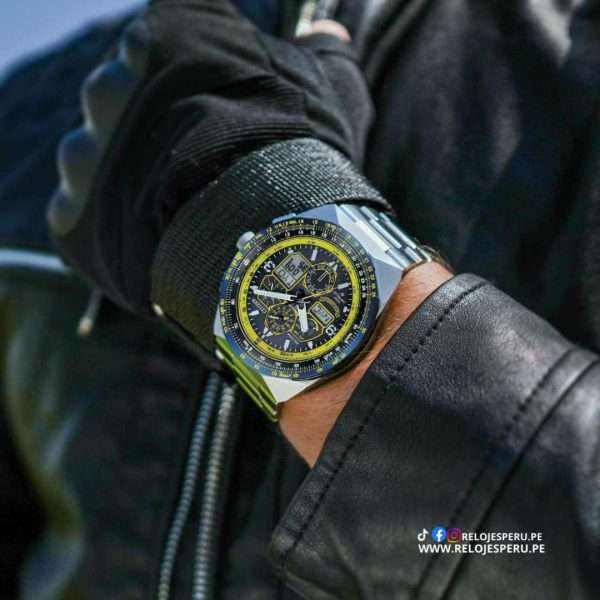 CITIZEN PROMASTER BLUE ANGELS SKYHAWK A-T ECO-DRIVE JY8125-54L CON CASCO - Imagen 3