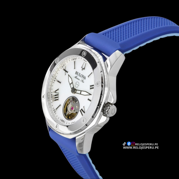 BULOVA MARINE STAR 96L324 AUTOMATICO MUJER - Imagen 3