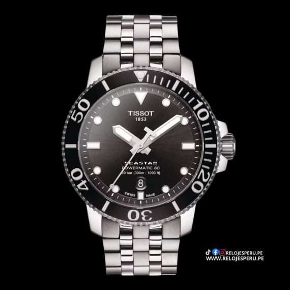TISSOT SEASTAR 1000 POWERMATIC80 T120.407.11.051.00 / T1204071105100 AUTOMATICO