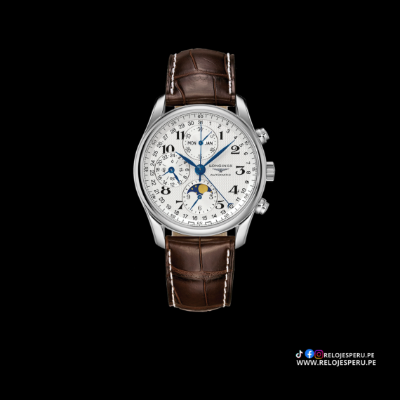 LONGINES MASTER COLLECTION FASE LUNAR CHRONOGRAPH AUTOMATICO L26734783 - L2.673.4.78.3