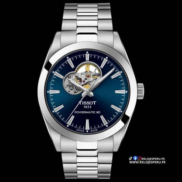 TISSOT GENTLEMAN AUTOMATICO CORAZON ABIERTO T127.407.11.041.01