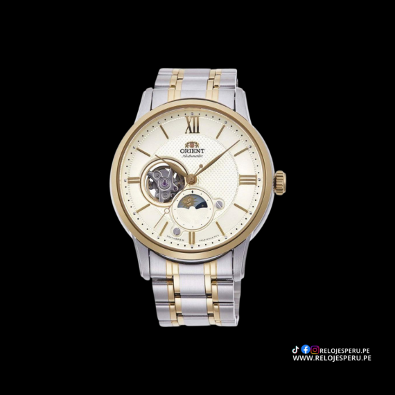 ORIENT CLASSIC SOL & LUNA CORAZON ABIERTO AUTOMATICO RA-AS0007S