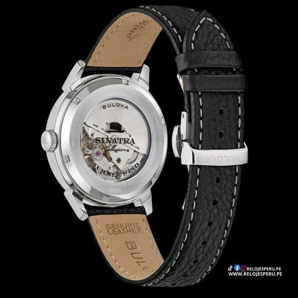 BULOVA FRANK SINATRA AUTOMATICO "SUMMER WIND" 96b381 - Imagen 3