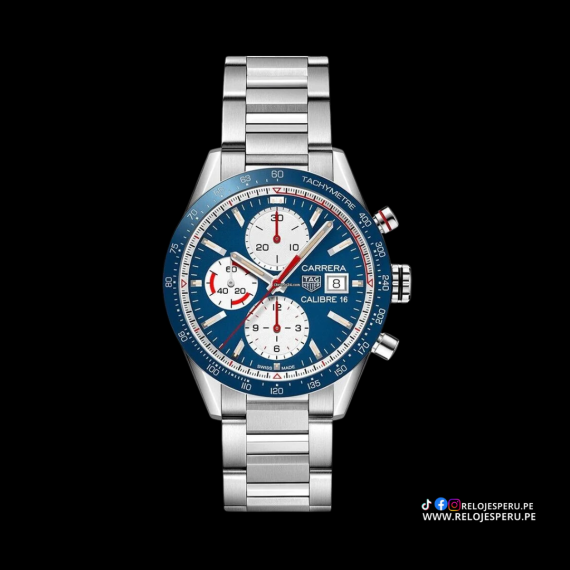 TAG Heuer Carrera Calibre 16 CV201AR DOBLE CORREA