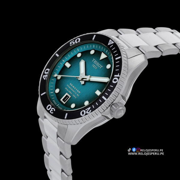 TISSOT SEASTAR 1000 POWERMATIC 80 AUTOMATICO T120.807.11.091.00 - Imagen 2