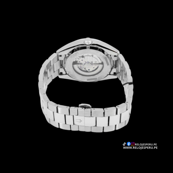 BULOVA SURVEYOR AUTOMATICO CORAZON ABIERTO 96A274 - Imagen 2