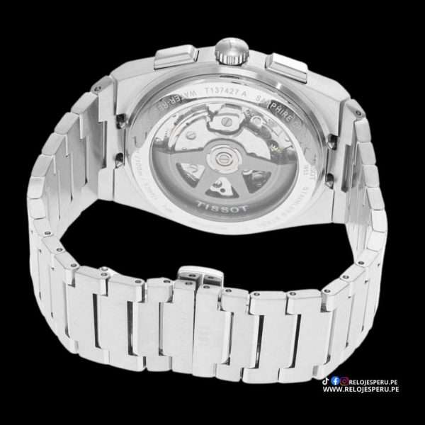 TISSOT PRX AUTOMATICO CHRONOGRAPH T137.427.11.011.01 (MOVIMIENTO VALJOUX 7750) - Imagen 3