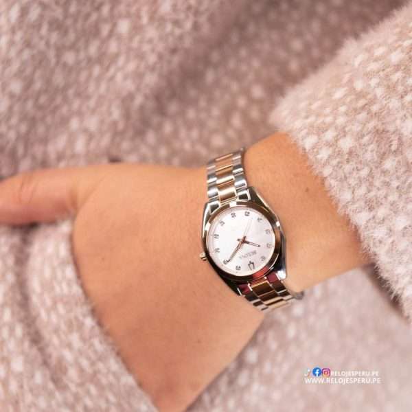 BULOVA SURVEYOR MOTHER OF PEARL MUJER - Imagen 2