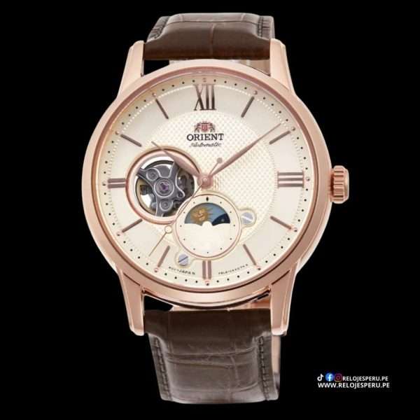 ORIENT SOL & LUNA CORAZON ABIERTO AUTOMATICO RA-AS0009S30B