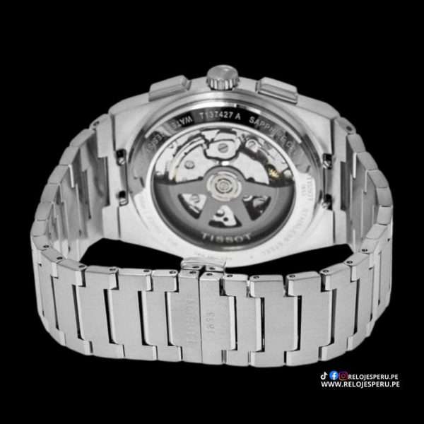 TISSOT PRX AUTOMATICO CHRONOGRAPH T137.427.11.041.00 (MOVIMIENTO VALJOUX 7750) - Imagen 3