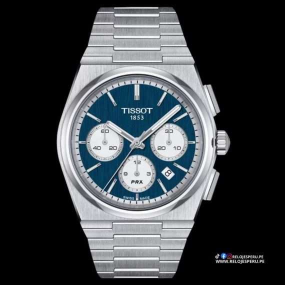 TISSOT PRX AUTOMATICO CHRONOGRAPH T137.427.11.041.00 (MOVIMIENTO VALJOUX 7750)