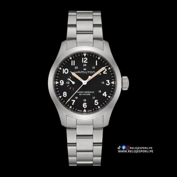 HAMILTON KHAKI FIELD MECHANICAL POWER RESERVE H69509130