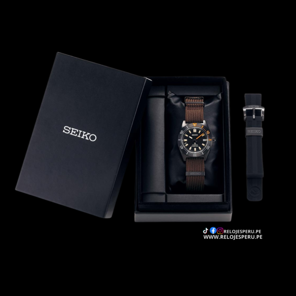 SEIKO PROSPEX EDICIÓN LIMITADA SPB253J1 DOBLE CORREA - BLACK SERIES