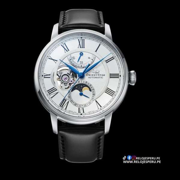 ORIENT STAR FASE LUNAR AUTOMATICO RE-BT0005S00B - DOBLE CORREA - Imagen 3