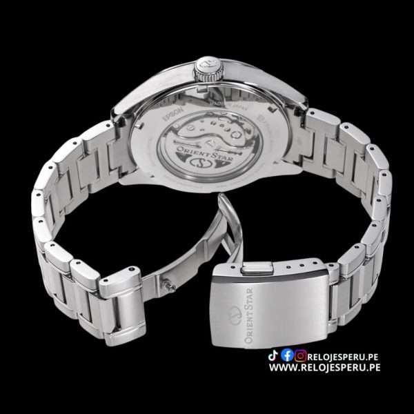 ORIENT STAR AUTOMATICO FASE LUNAR EDICION LIMITADA DE 190 UNIDADES RE-BT0007L00B (DOBLE CORREA) - Imagen 4