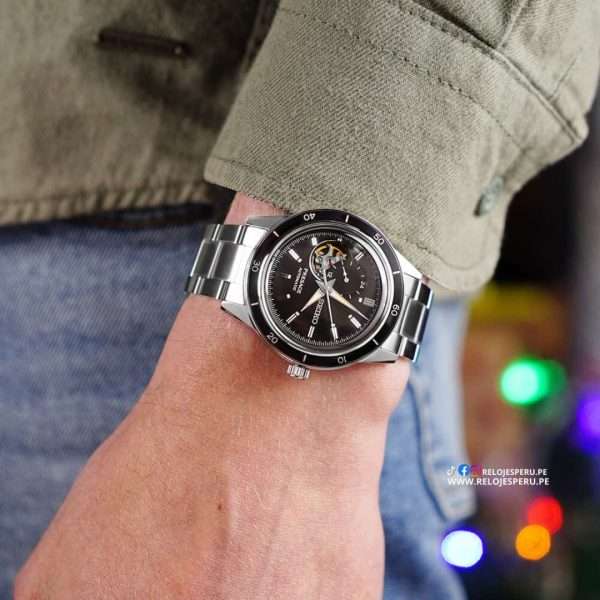 SEIKO PRESAGE STYLE 60'S CORAZON ABIERTO AUTOMATICO SSA425J1 - Imagen 2