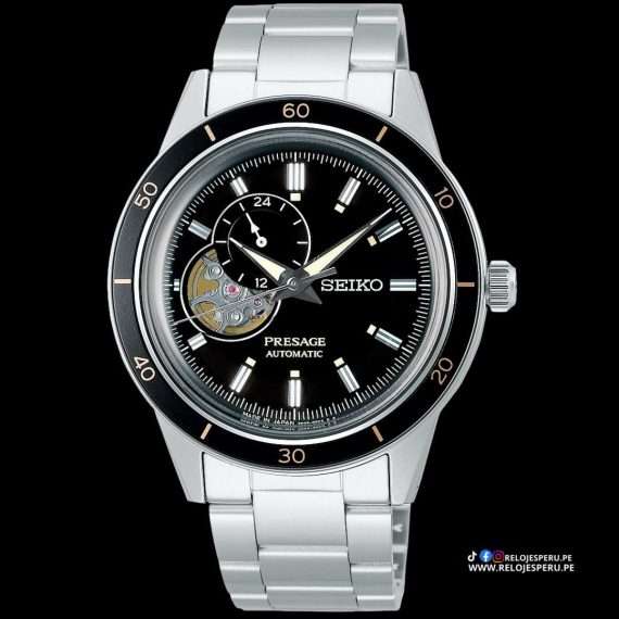 SEIKO PRESAGE STYLE 60'S CORAZON ABIERTO AUTOMATICO SSA425J1