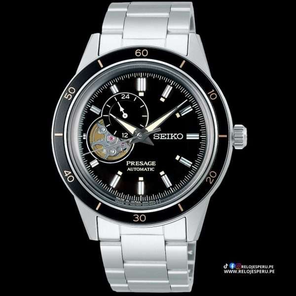 SEIKO PRESAGE STYLE 60'S CORAZON ABIERTO AUTOMATICO SSA425J1