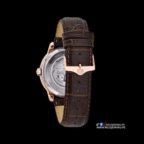 BULOVA AUTOMATICO CORAZON ABIERTO 97A109 - Imagen 2