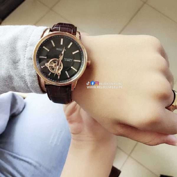 BULOVA AUTOMATICO CORAZON ABIERTO 97A109 - Imagen 3