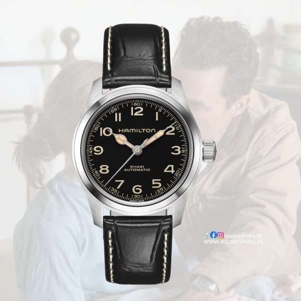 HAMILTON AUTOMATICO KHAKI FIELD MURPH (INTERSTELLAR 42mm) DOBLE CORREA H70605732 - Imagen 2