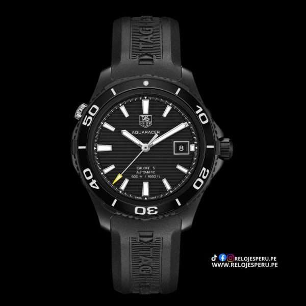 TAG HEUER AQUARACER CALIBRE 5 AUTOMATICO TITANIO WAK2180 (SEMI NUEVO DE LUJO)
