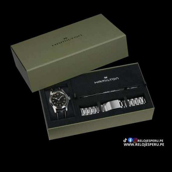 HAMILTON AUTOMATICO KHAKI FIELD MURPH (INTERSTELLAR 42mm) DOBLE CORREA H70605732