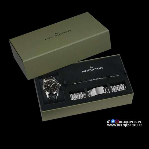 HAMILTON AUTOMATICO KHAKI FIELD MURPH (INTERSTELLAR 42mm) DOBLE CORREA H70605732