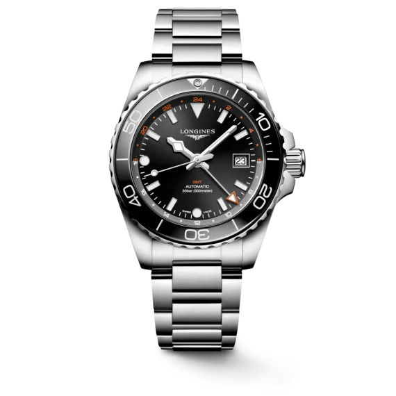 LONGINES HYDROCONQUEST AUTOMATICO GMT L3.790.4.56.6 /L37904566