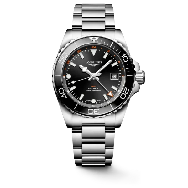 LONGINES HYDROCONQUEST AUTOMATICO GMT L3.790.4.56.6 /L37904566