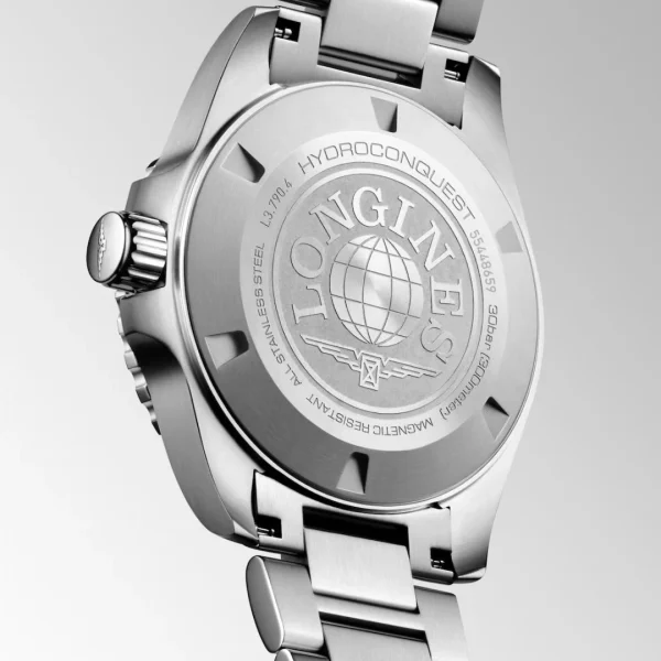 LONGINES HYDROCONQUEST AUTOMATICO GMT L3.790.4.56.6 /L37904566 - Imagen 3