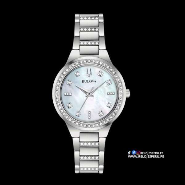 BULOVA 96X147 CRYSTALS INCLUYE COLLAR - Imagen 2