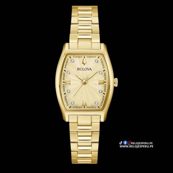 BULOVA CLASSIC DIAMOND 97P160 MUJER REGALO DIA DE LA MADRE