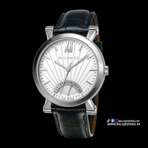 BULGARI SOTIRIO RETROGRADE DATE SB42SDR AUTOMATICO - SEMI NUEVO DE LUJO