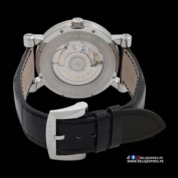 BULGARI SOTIRIO RETROGRADE DATE SB42SDR AUTOMATICO - SEMI NUEVO DE LUJO - Imagen 2