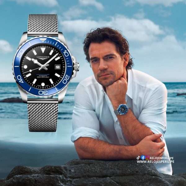 LONGINES HYDROCONQUEST AUTOMATICO L3.788.4.90.6 / L37884906 NUEVA GENERACION 2026