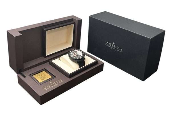 ZENITH EL PRIMERO CHRONOMASTER CORAZON ABIERTO AUTOMATICO 03.0240.4021 SEMI NUEVO DE LUJO - Imagen 3
